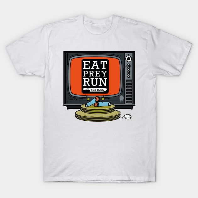 Eat, Prey, Run T-Shirt by Zombified Media